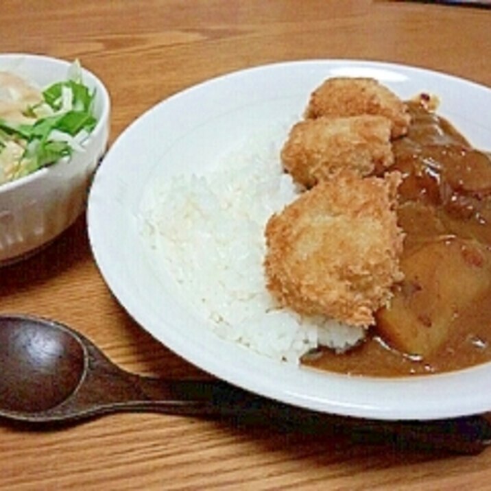 トッピングはコロコロコロッケ◎カレーライス